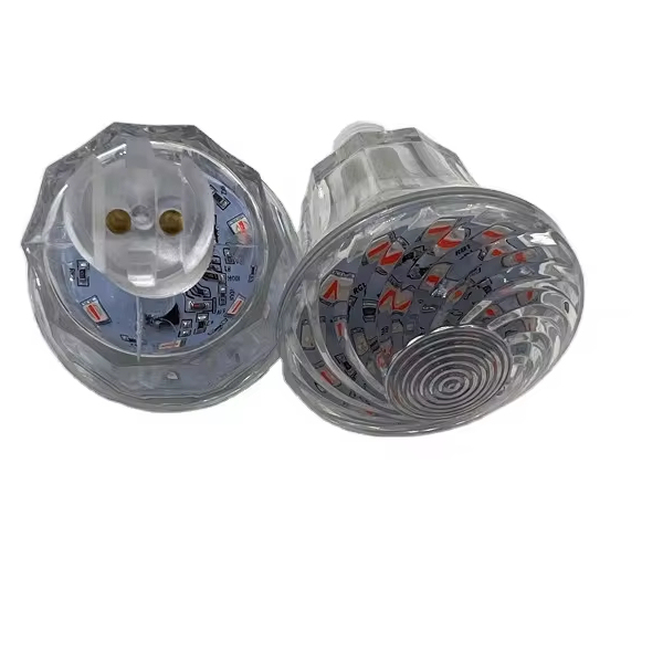 New Arrival Amusement park Lights Automatic 24points 60mm rgb fairground lights e14 240v