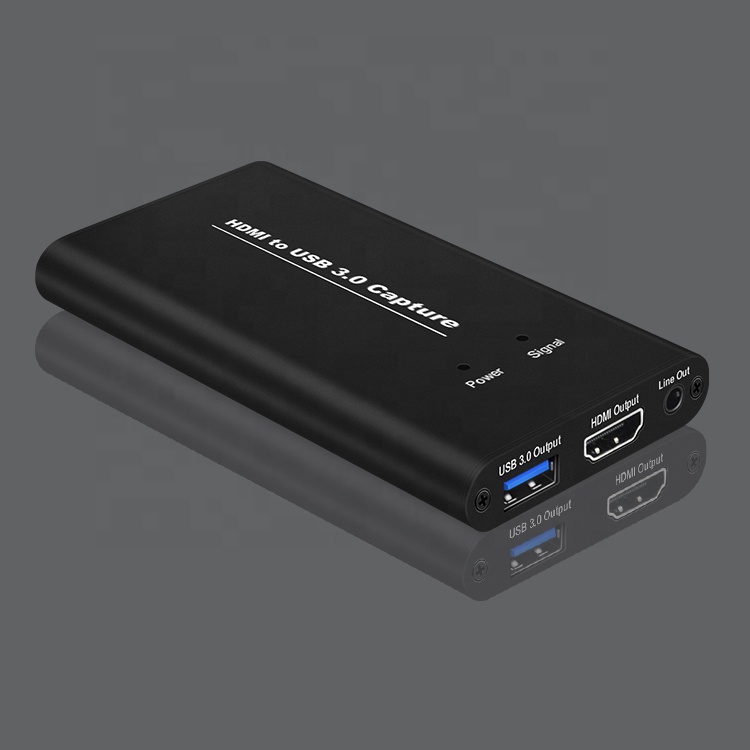 Выход HDMI 4K HDMI к USB 3,0 карта видеозахвата