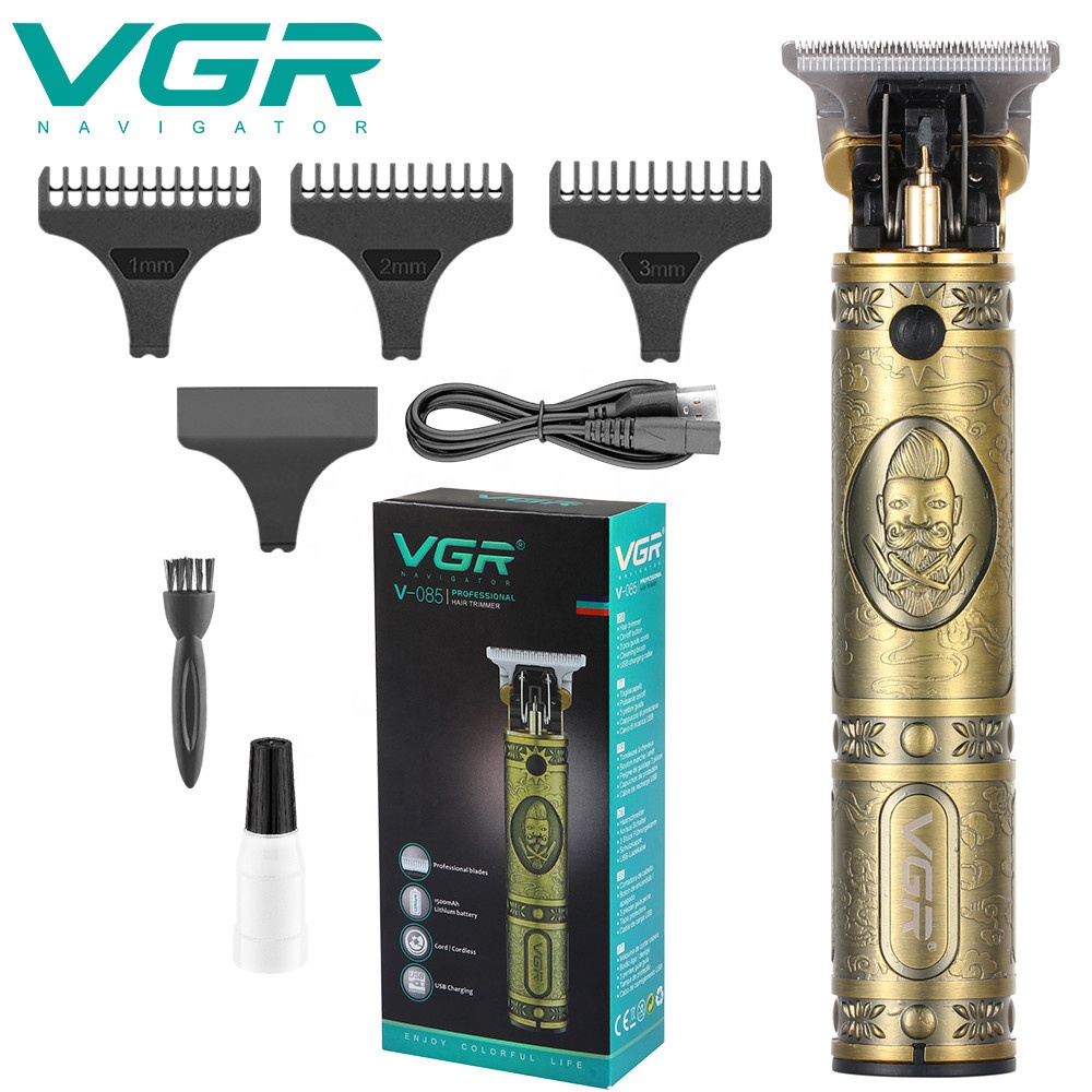 Горячая продажа оригинальный VGR V085 Профессиональный перезаряжаемый мужской триммеры для стрижки волос