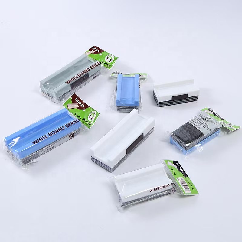 The plastic shell multi-layer cloth can be torn off the board magnetic eraser whiteboard eraser for office