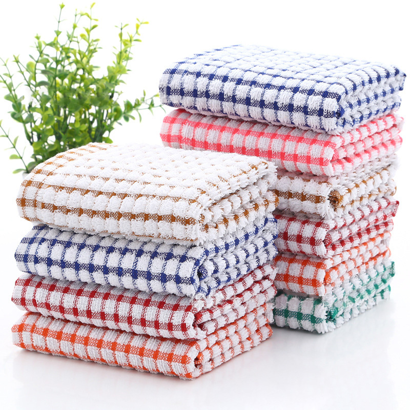 Wholes Cheap Big Kitchen Towels and Dishcloths Sets Cleaning Gadgets Organic Cotton Towels for Home Use