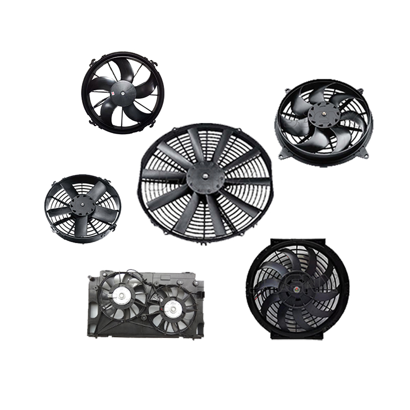 Hight quality Auto Universal AC Fan 12v 24v vehicle ac bus condenser fan for car for bus
