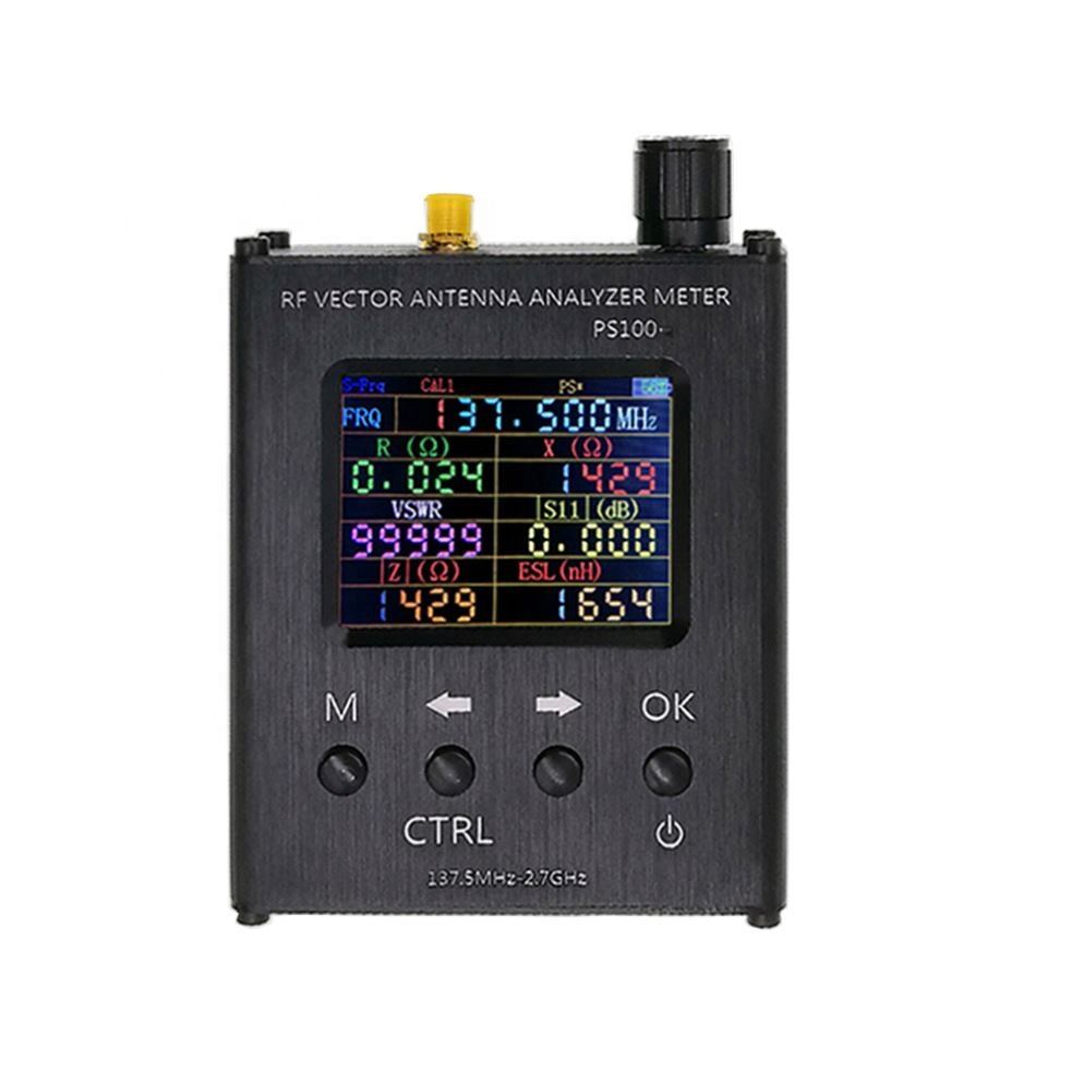 Mariosourcing UV RF Vector Impedance SWR Antenna Analyzer PS100 140-2700Mhz Similar N1201SA