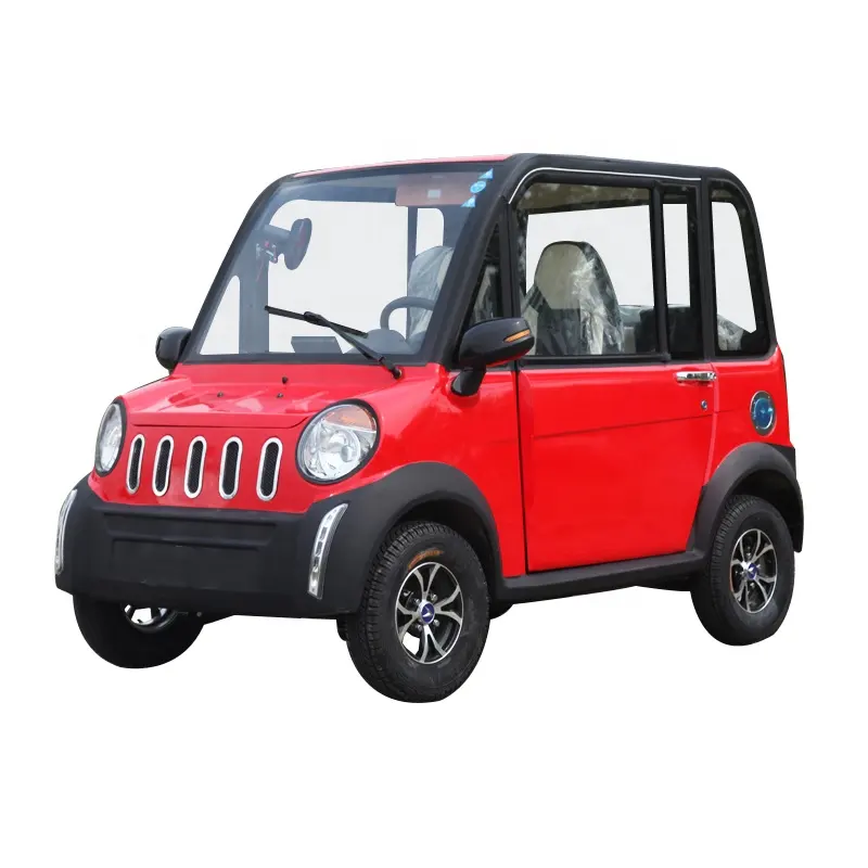 Дешевый Электрический автомобиль 1200 Вт 4 колеса мини городской автомобиль электрические новые автомобили для взрослых