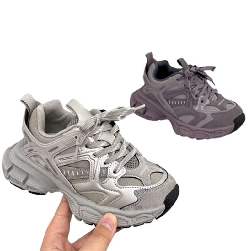 Children's Luxury Sneakers Kids Boys Girls Mesh Breathable Casual Running Sneakers Toddler Fitness Baskets Shoes
