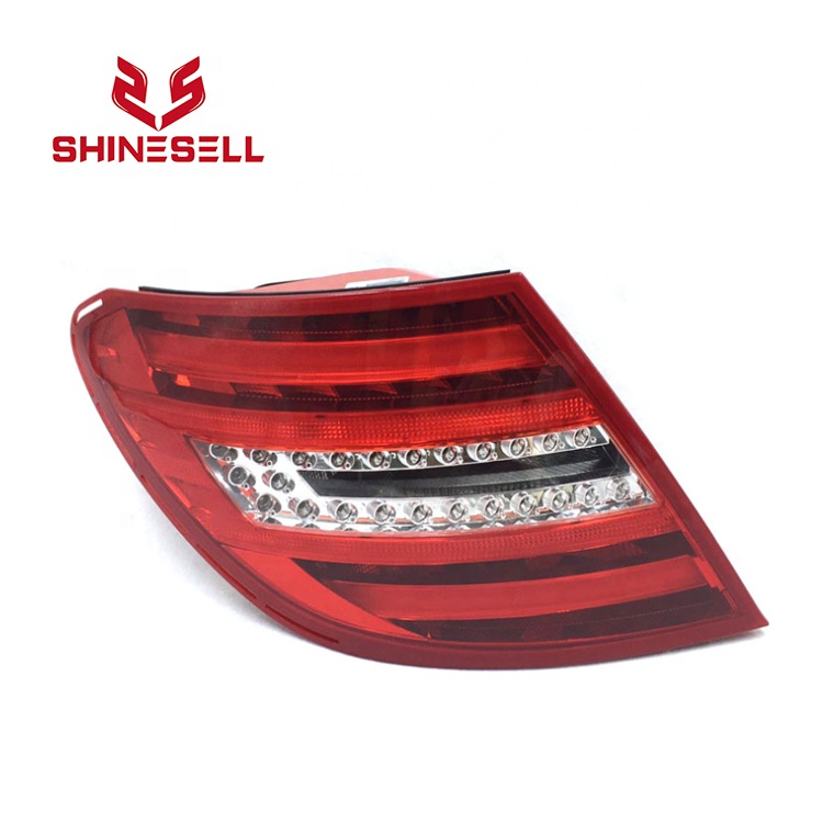 Левый Правый 2048203764/3864 светодиодный задний фонарь для Mercedes Benz W204 C CLASS 2011 2012 2013