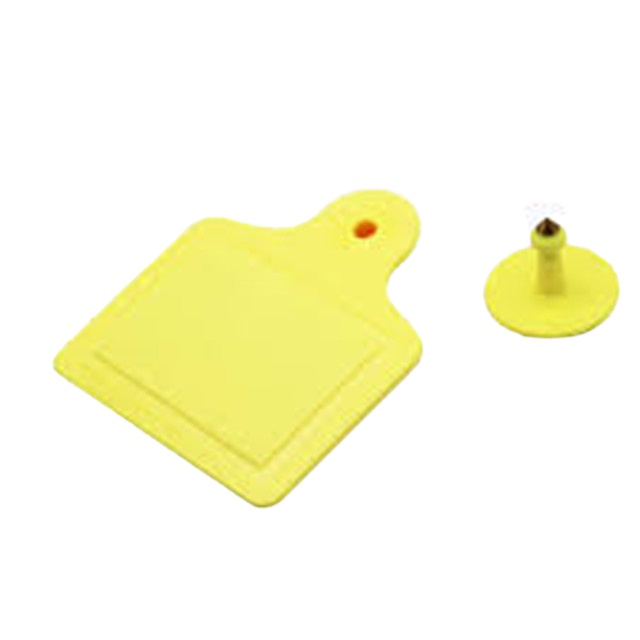 Rfid lf uhf Ушная бирка для крупного рогатого скота, печать логотипа и номера для записи для интеллектуального управления фермой