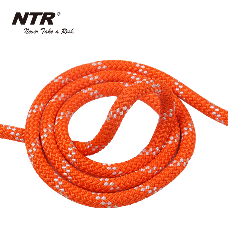 Customized rescue escape rope polyester climbing rope 8mm