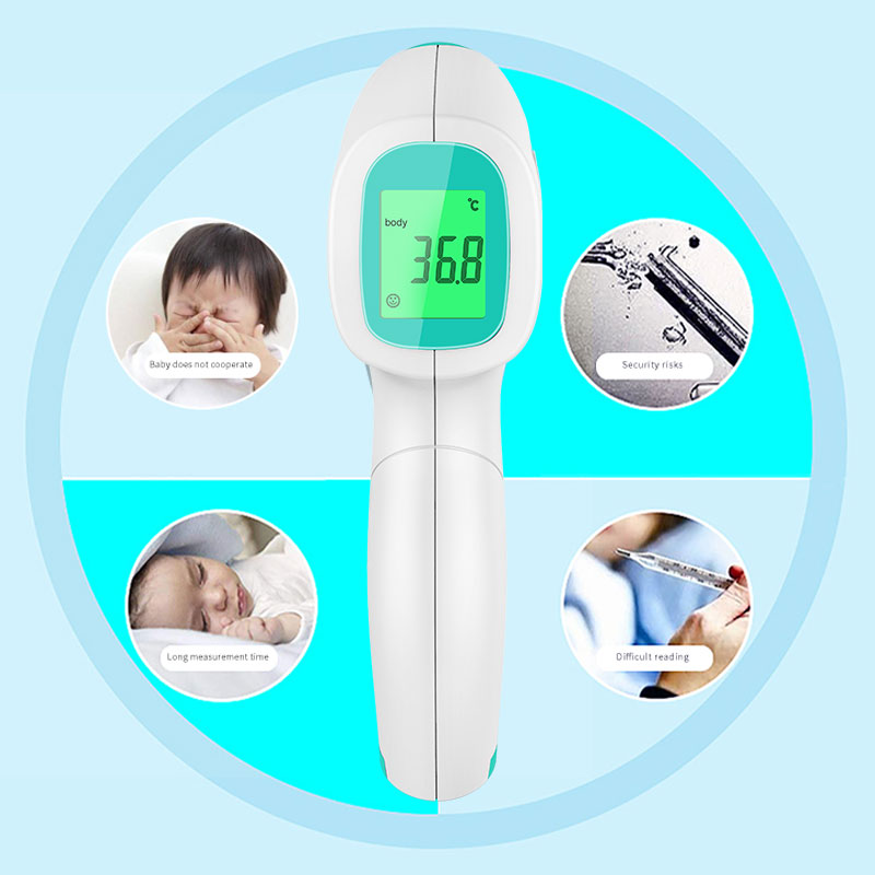 hot infrared thermometer price non-contact infrared body thermometer for new 2021 year