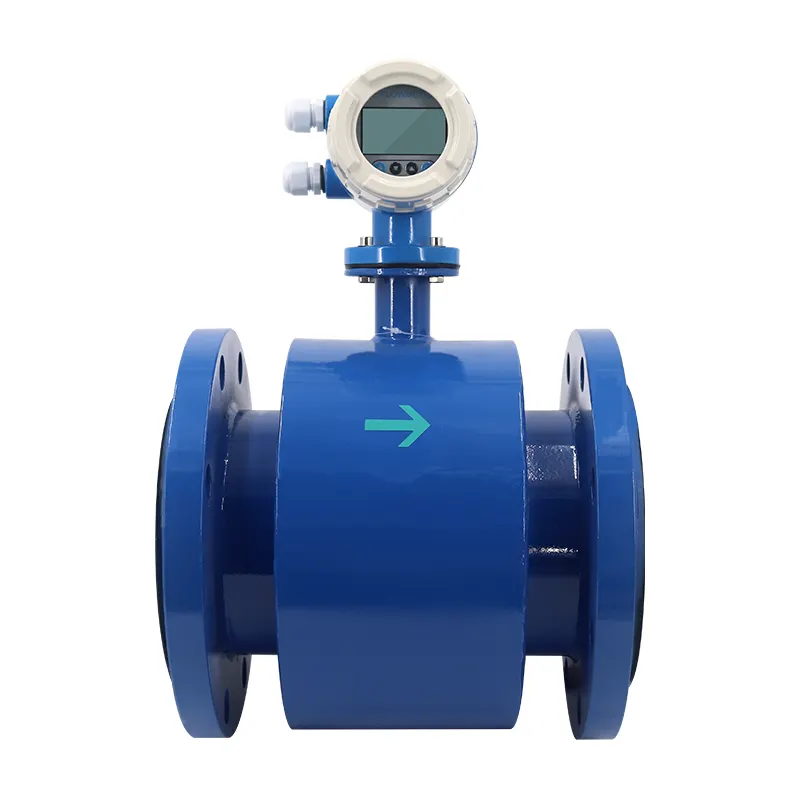 High Accuracy Milk Beer Stainless Steel Electromagnetic Remote RS232/RS485 Electromagnetic Flow Meter