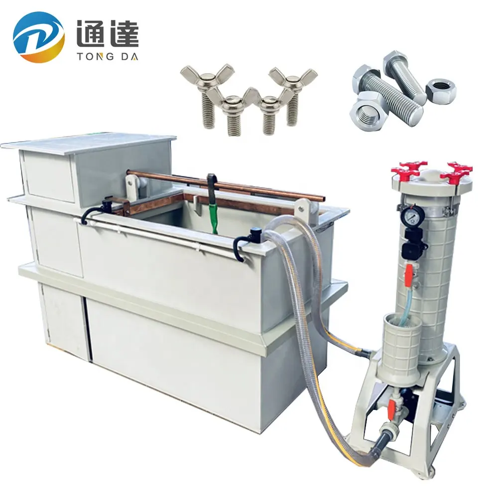 Electroplating Rectifier Vertical Hard Chrome Electroplating Tank With Inner PVC And Polarity Reverse Rectifier