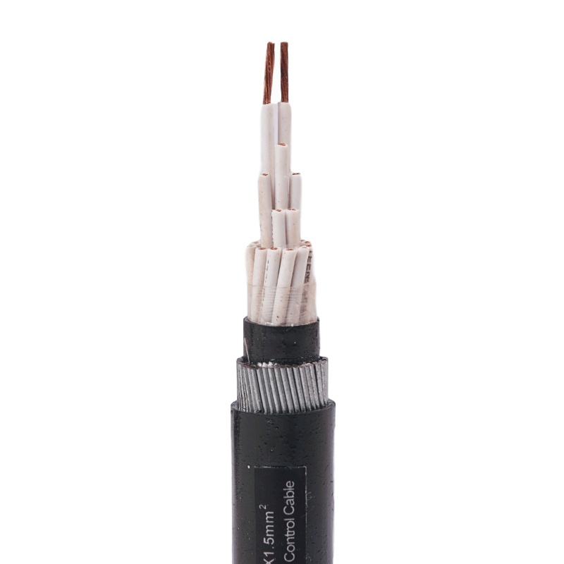 Multi-core 0.6/1kV Copper conductor XLPE insulated Steel wire armoured PVC sheathed N2XRGbY Control Cable