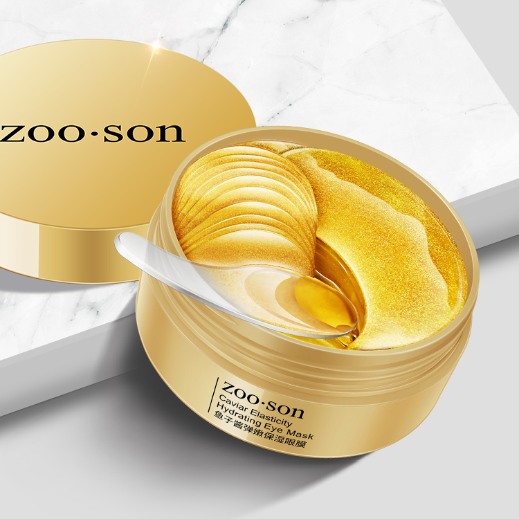 Zooson глаз маска для сна маска коллагена золота темных кругов под глазами восстановления увлажняющий под маска для глаз