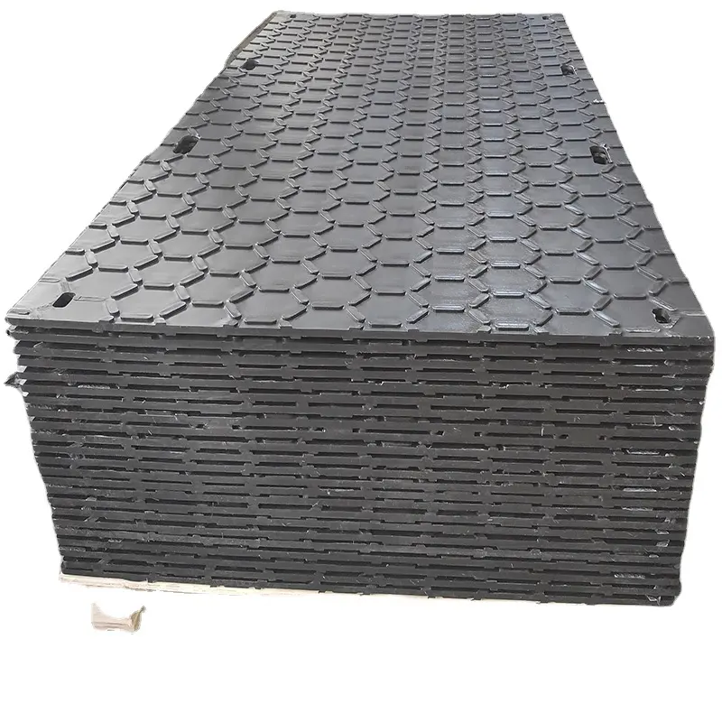 Professional Manufacturer Best Quality UHMWPE Plastic Ground Protection Mats Mud Road Mats