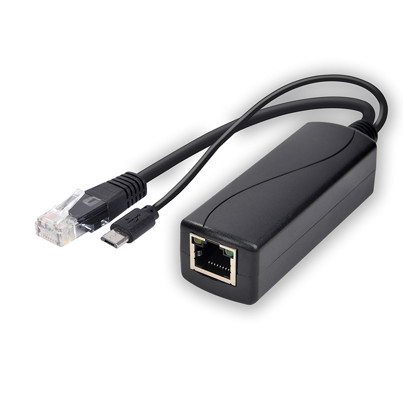 Хорошее качество 12V 2A 10/100/1000 Мбит/с гигабитный разделитель poe PS5712TG по вай-Фай адаптер для POE камера заднего вида/ip-телефон протокол