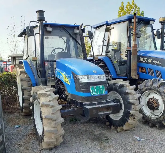 Лучшая цена используется китайский бренд 70hp 4wd сельскохозяйственный трактор для продажи