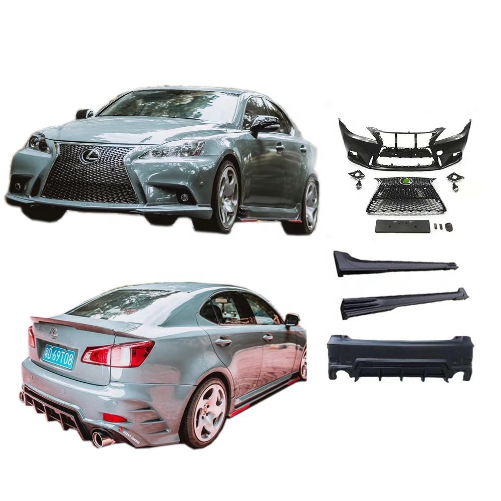 Автомобильный кузов для 2006-2012 Lexus Is250 Is350 старый сменный новый передний бампер задний бампер Sideskirts гриль противотуманная фара пластик материал