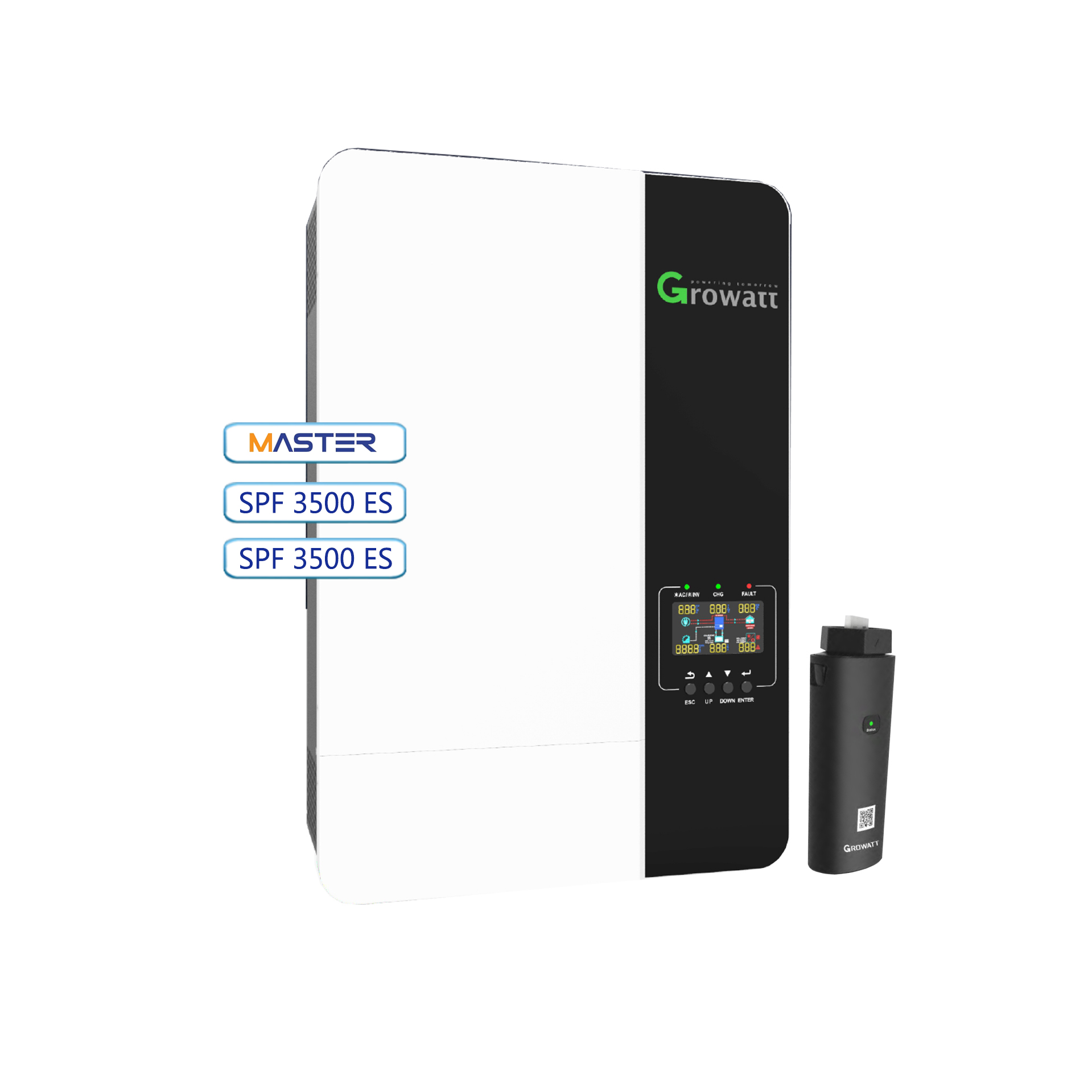 Гибридный инвертор SPF5000WES Growatt 48 В, инвертор с Wi-Fi, гибридный инвертор growatt
