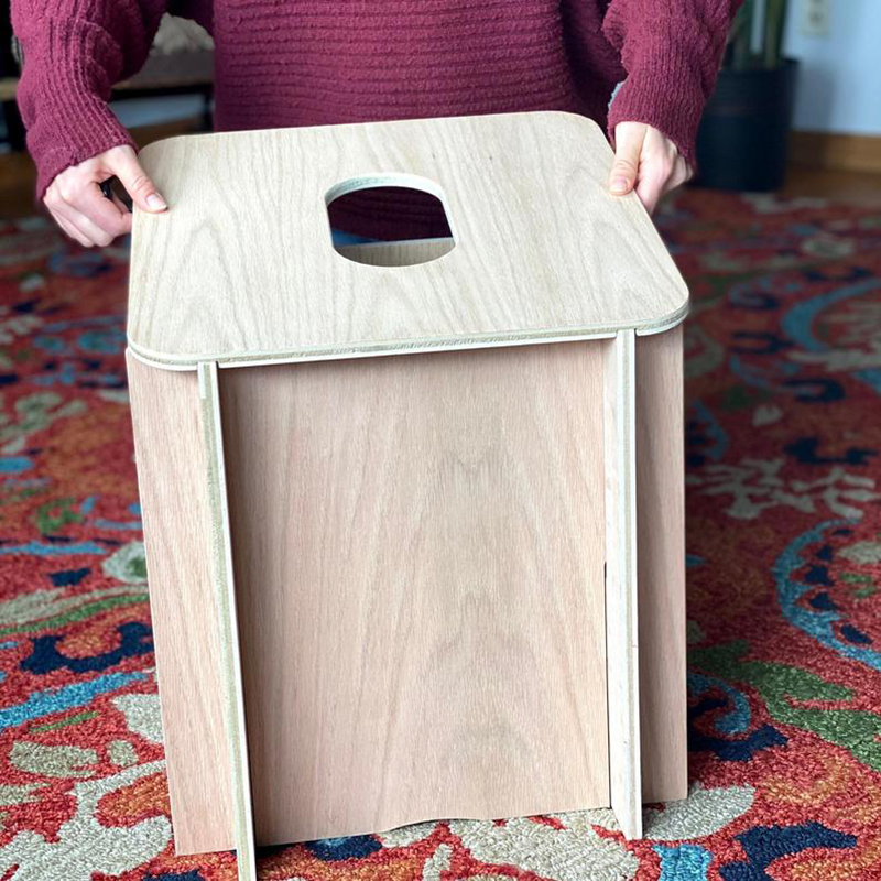 Portable Wooden V-steam Chair Vaginal Healthy Steaming Seat Yoni Pelvic Steam Sauna Stool