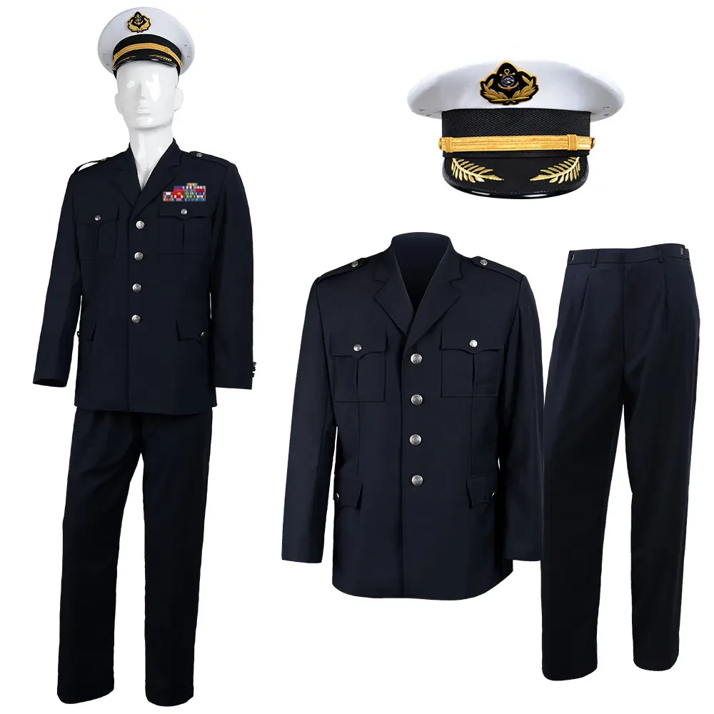 Best Blue Security Company Guard Uniforms for Sale