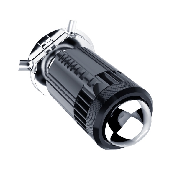 Wholes RTD manufacture M01F 25W H4BA20D S2 Double Light motorcycle led headlight bulb with Projector Lamp