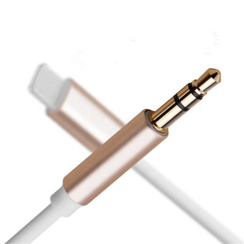 Премиум оптовая продажа 1 м 3,5 мм стерео автомобильный аудио Aux кабель для iPhone 7 8X11 Aux кабель