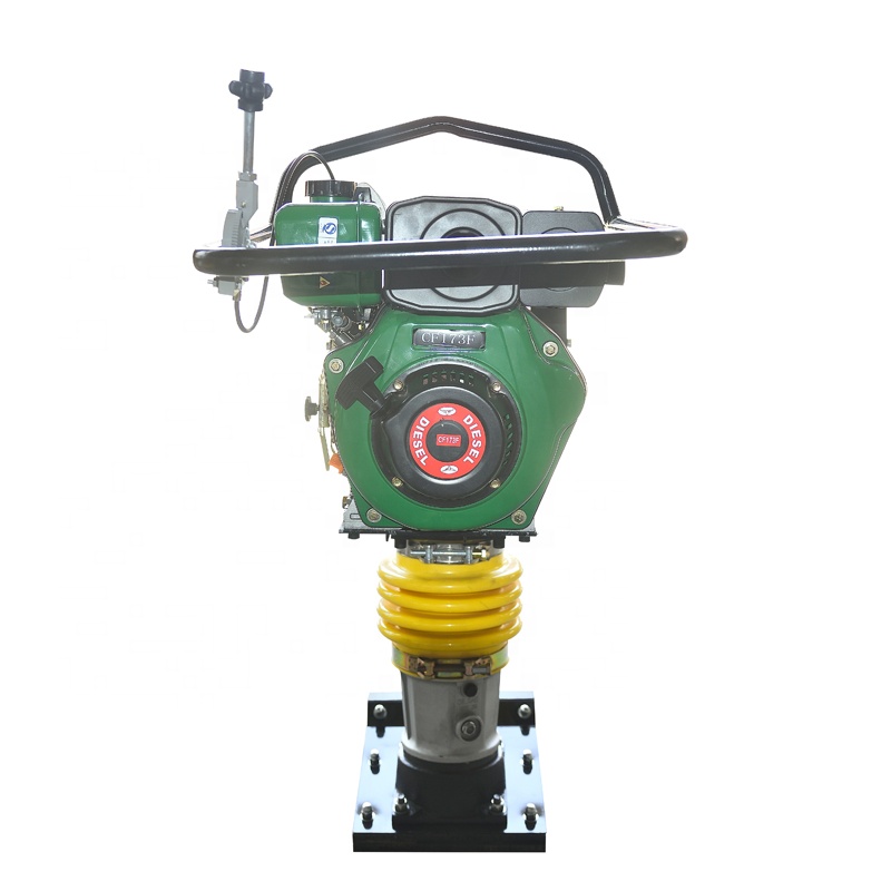 Factory Directly Sale HCD110D 3.8-9HP Diesel Power Earth Rammer Machine Price