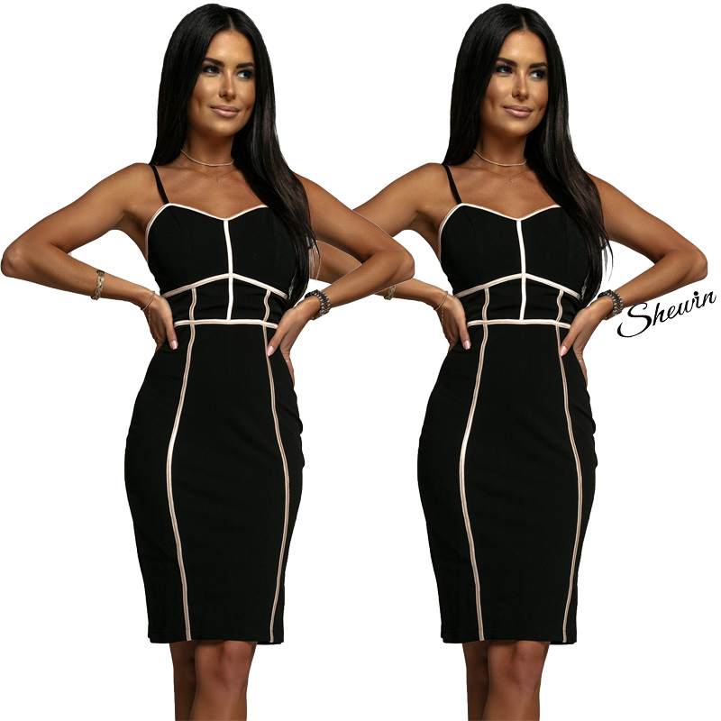 Высокое качество плечевой ремень Bodycon платье профессиональной балетное платье пикантные вечерние деловые платья для женщин