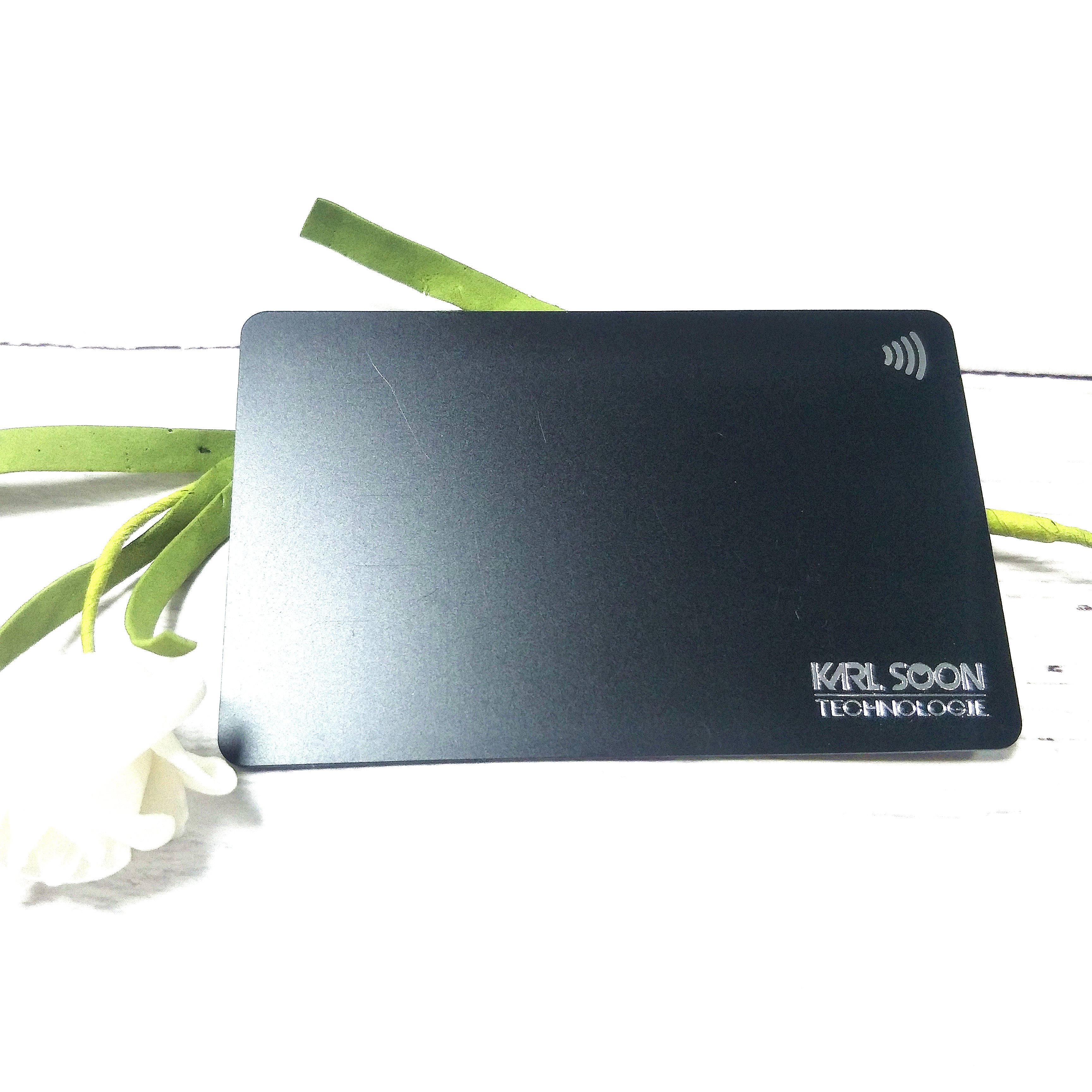 Черные NFC-карты DNA NT4H2421Tx CR80 424