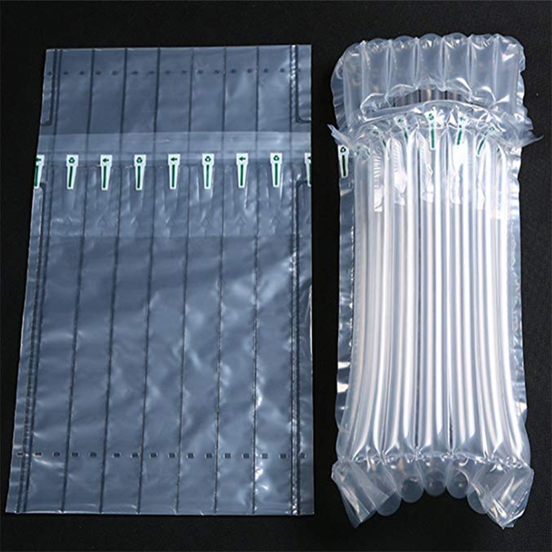 Inflatable Bubble Cushion Wrap Protective Packaging Material Air Column Bag For Wine Bottle