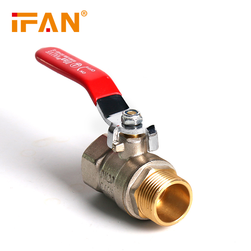 Оптовая продажа, шаровой кран IFAN Factory1/2 ''-4'', латунный резьбовой водяной шаровой кран