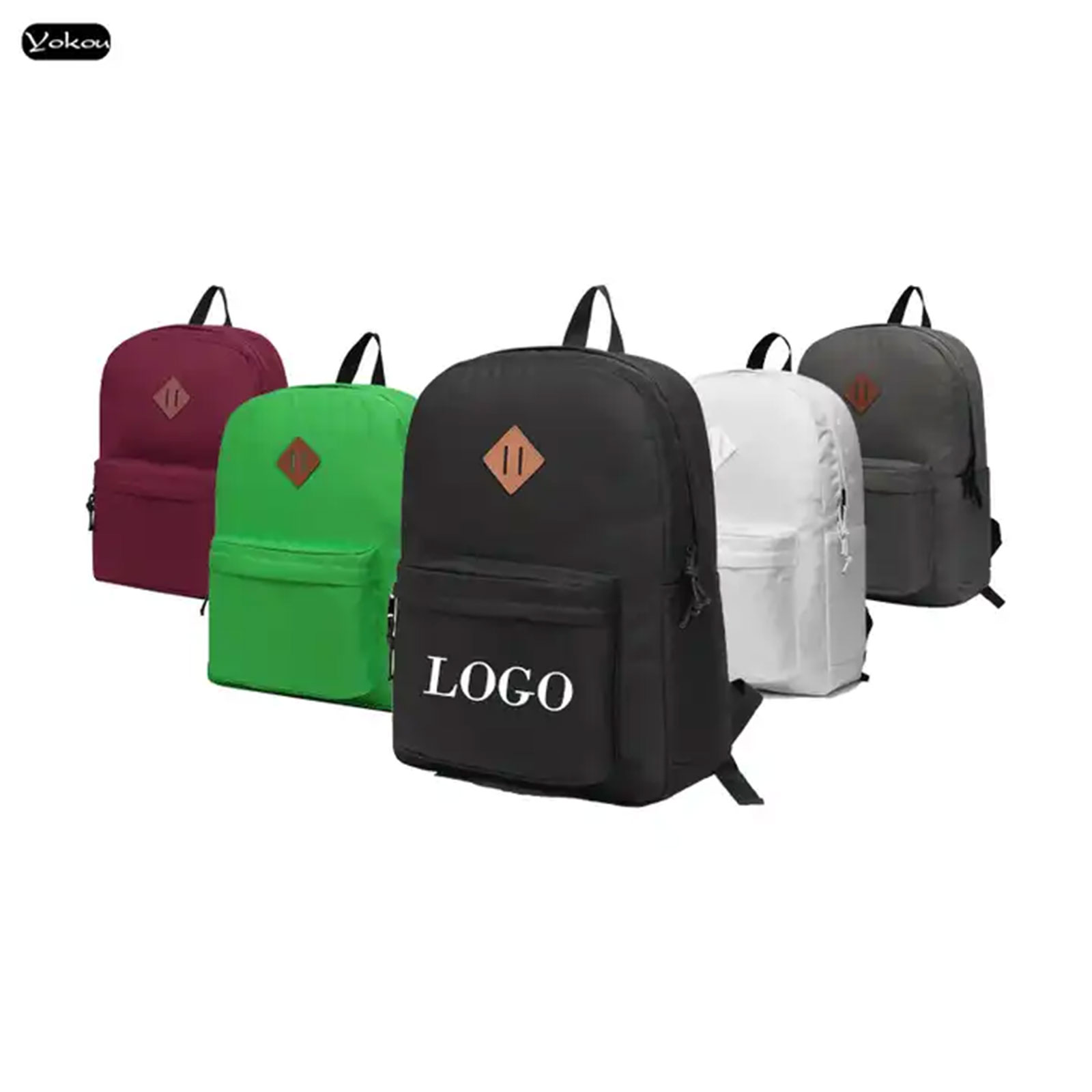 2024 Wholesale custom school bag backpack Waterproof boys girls bookbags Casual school book bag for teenager