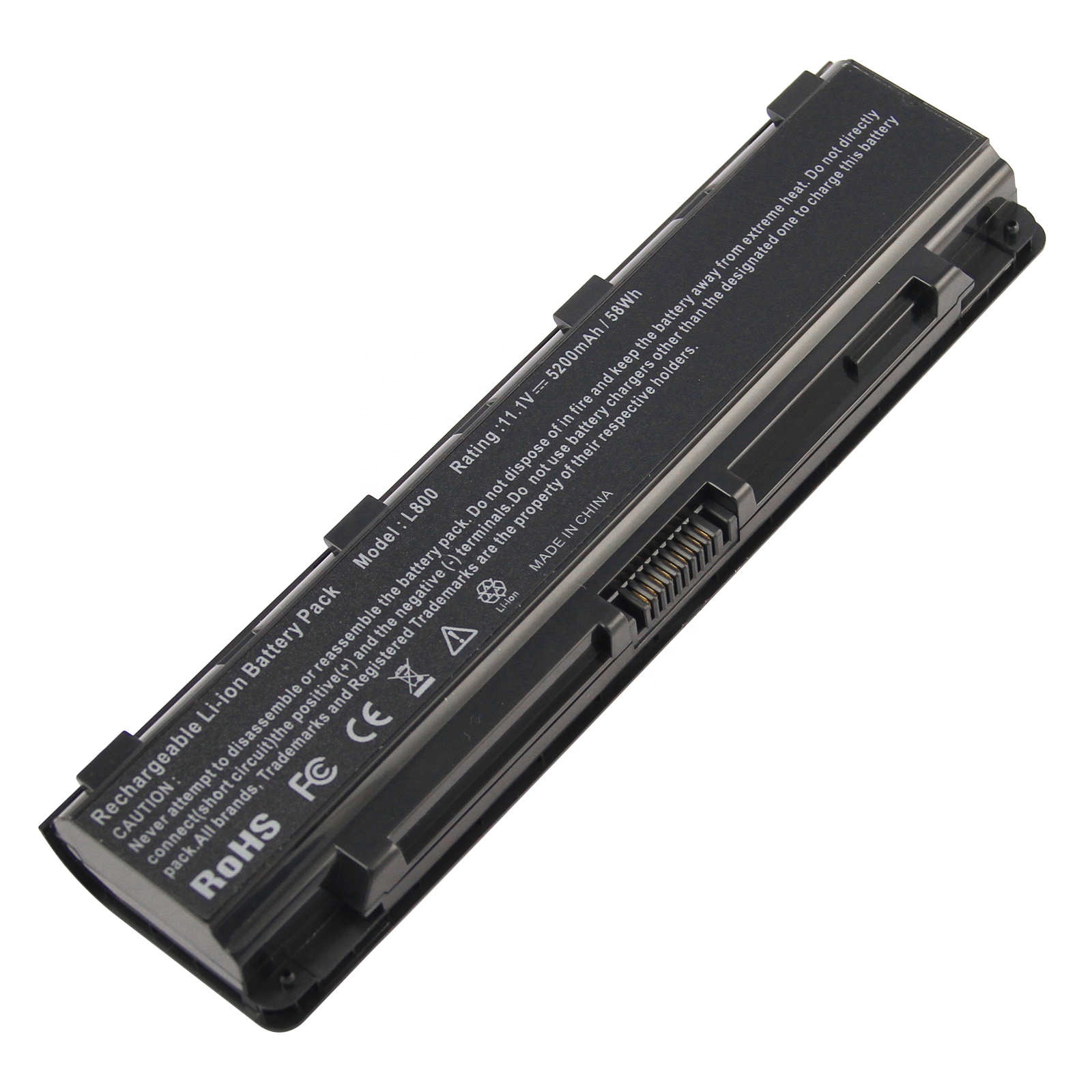 Высококачественный аккумулятор 11,1 В 5200 мАч для TOSHIBA PA5024U L850 L800, оригинальный аккумулятор для ноутбука