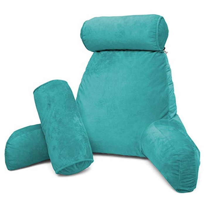 Читая Подушка с Shredded пены памяти кровать Backrest смотреть ТВ подушка