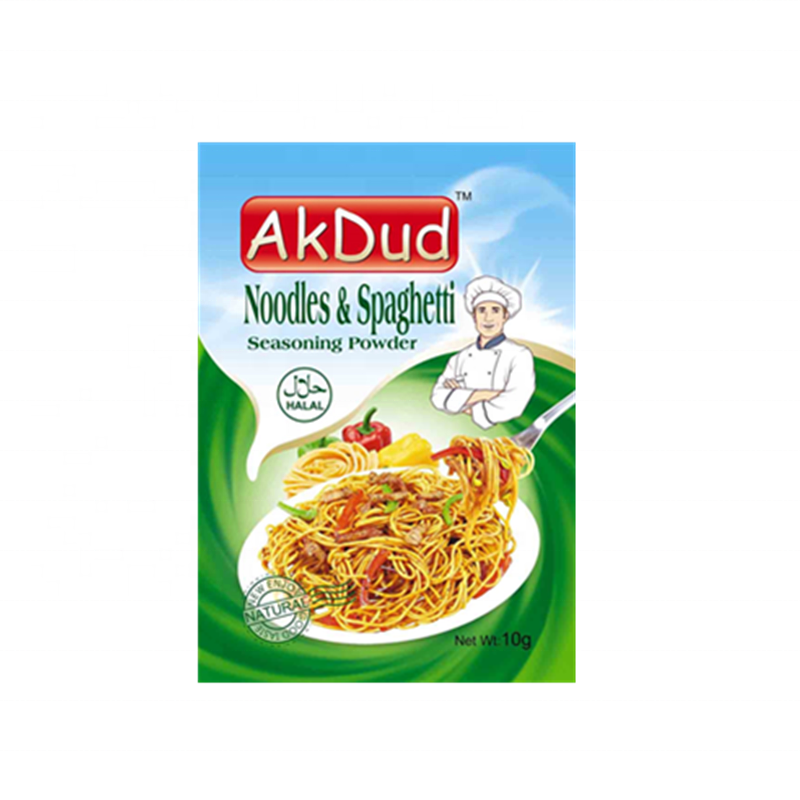 AkDud Halal Заводская поставка, морская пудра, лапша и спагетти для приготовления пищи