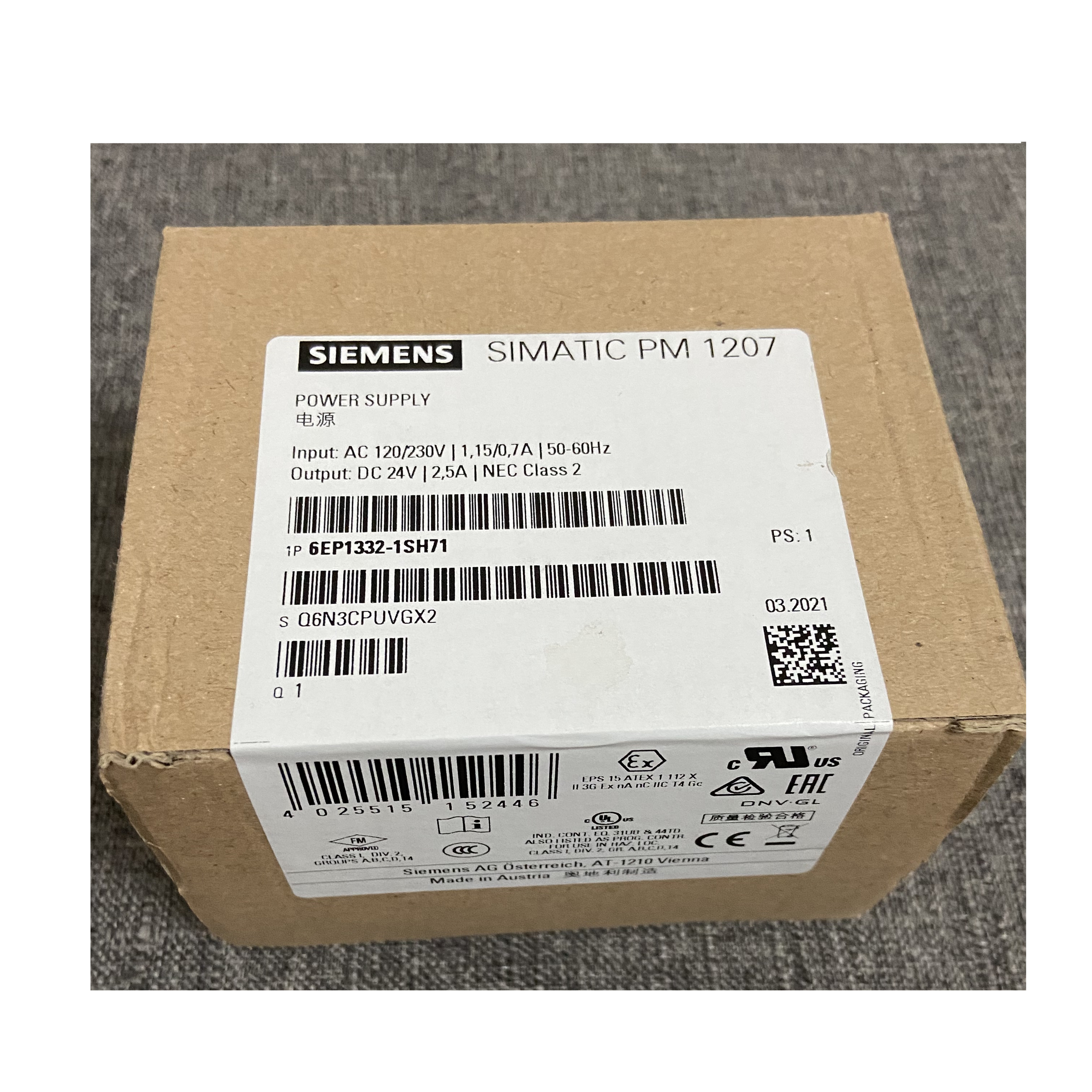 6EP1332-1SH71 Plc Simatic S7-200 Siemen S7200 Siemens Cpu 224 6EP1332-1SH71 PLC, PAC, и выделенные контроллеры
