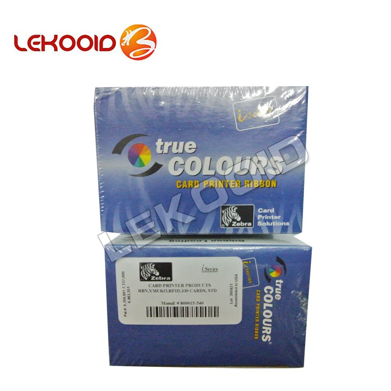 Оригинальная лента ZEBRA P330i 800015-540 YMCKO 330 изображения