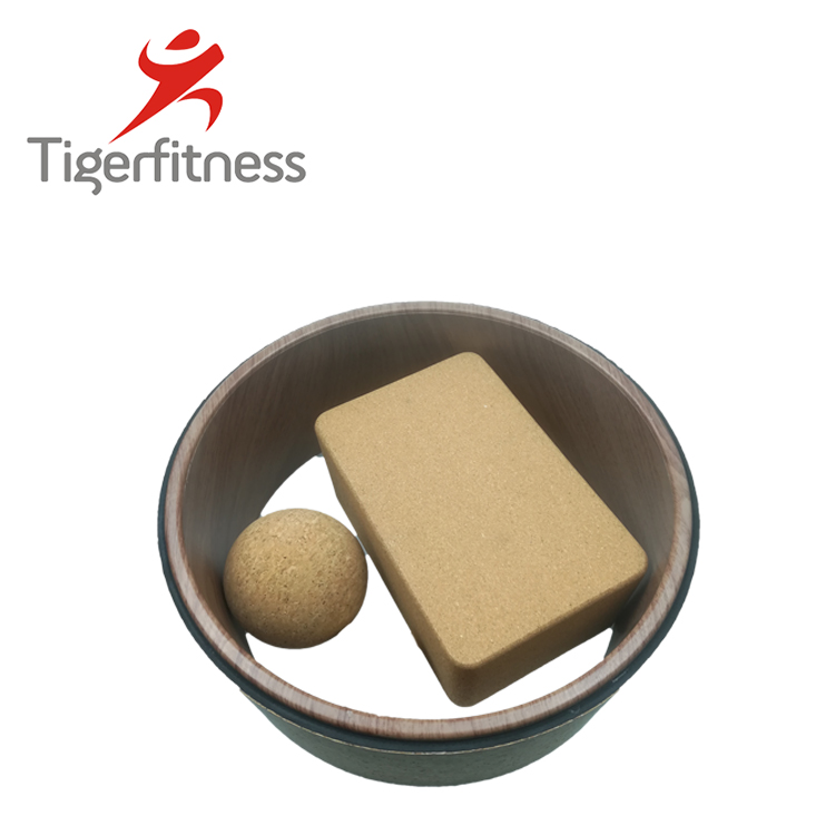 high Intensity customized Muscle relax cork massage ball