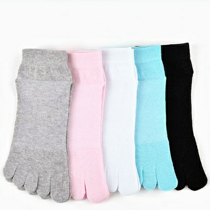 HEHE men socks customize women designer socks summer thin lovely pure cotton fashionable five toe socks