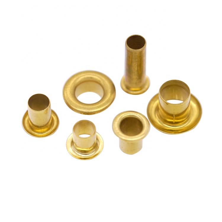 2.3mm brass metal eyelet brass hollow tubular rivets for hair dryer