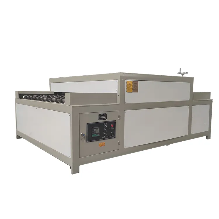 Insulating glass horizontal hot roller press machine for double glass making