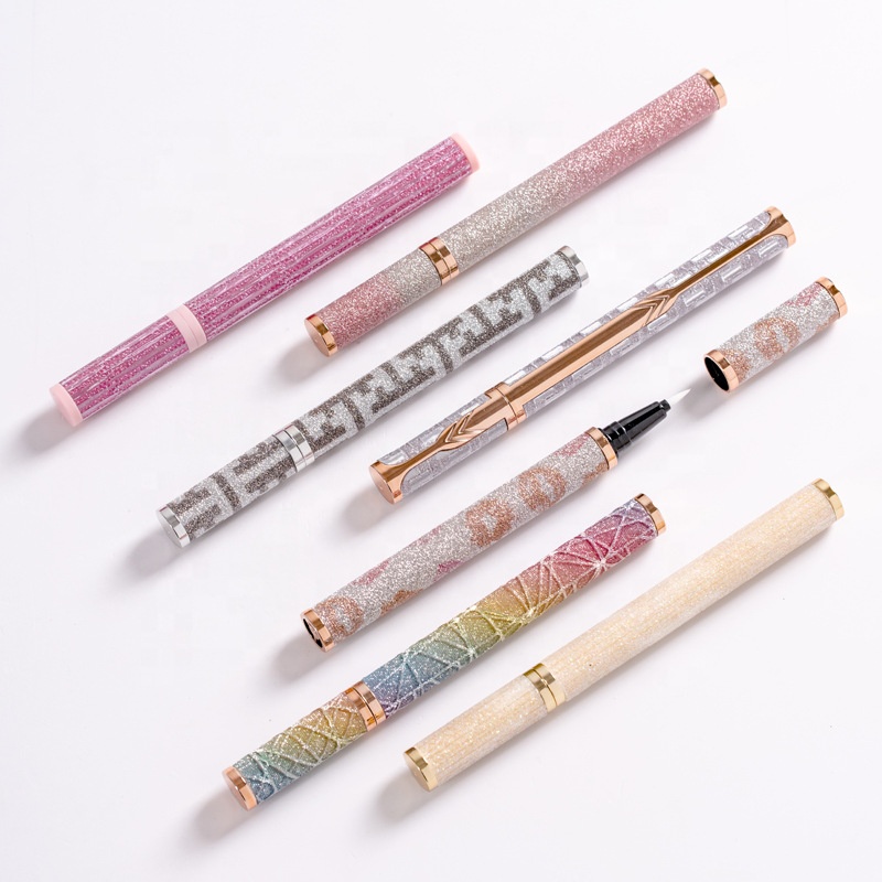 Hot selling adhesive eyelash waterproof eyeliner adhesive pen magic and eraser pen pen