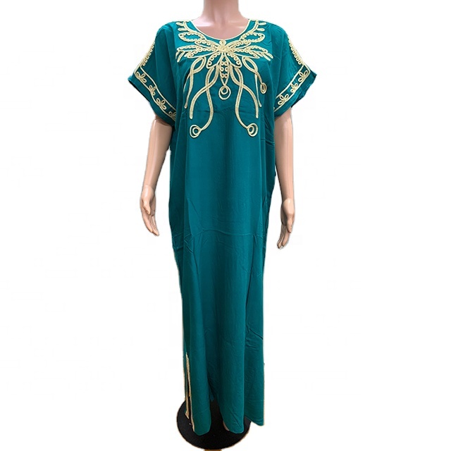 2021 Best-selling 100% Cotton Traditional Dresses boubou African Cameroon maxi Fashion African Kaftan Designs Dresses