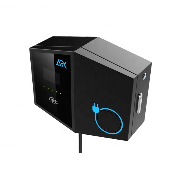 Ark 3-фазный 22kW IEC 61851 Type-2 розетка для зарядки электромобилей точка электрический автомобиль зарядное устройство с OCPP1.6 интеллигентая (ый) зарядки