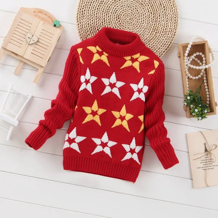 Baby Boys Girls Autumn Cotton Sweater Baby Children Clothing Boys Girls Sweater Kid Spring Clothes