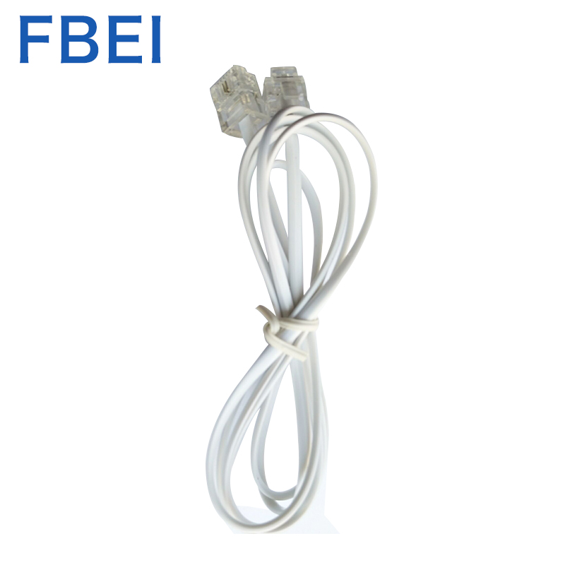 RJ11 6P2C телефонные шнуры 2 м телефонный шнур Кабели