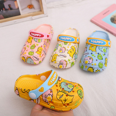 EVA garden Shoes Clogs Children EVA Slippers hole gardening shoes for Kids