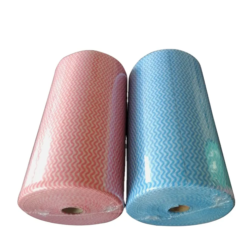 Panos Limpieza Multiuso High Quality Perforated Spunlace Nonwoven Cleaning Roll For All Purpose