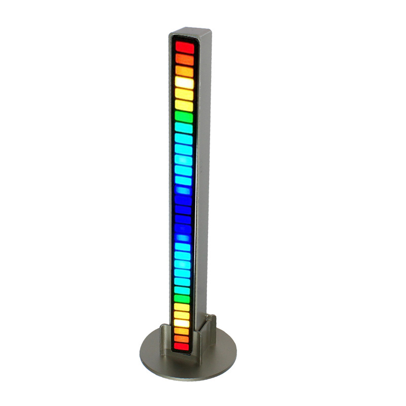 LEDEAST 8 Вт RGB светодиодный музыкальный светильник, цветная лампа для пикапа, светодиодный контроль звука, окружающий свет, украшение автомобиля, ритм, музыкальный свет