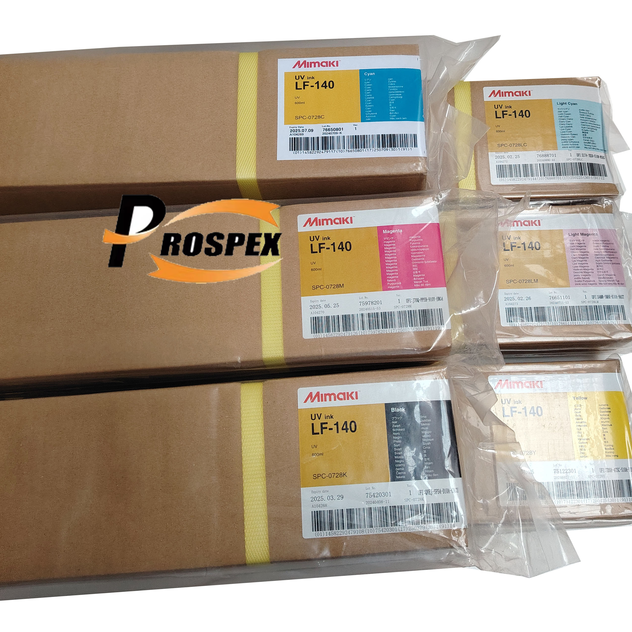 Original Mimaki cartridge 600ML Mimaki LF-140 UV ink